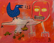 Utitled Painting by Lindu Prasekti
